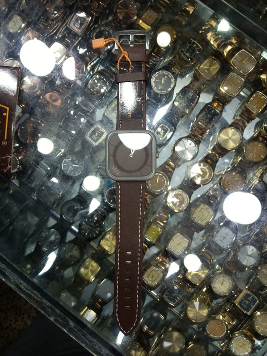 Vitz Brown Square Dial Watch